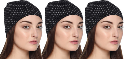 69GAL Printed Skull Cap Cap(Pack of 3)