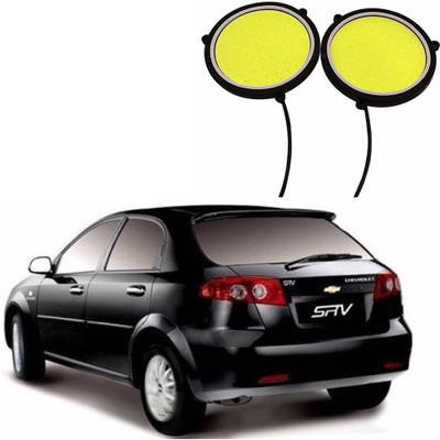 AUTOGARH Round DRL Fog Lamp, Backup Lamp, Interior White led For Chevrolet Optra Car Fancy Lights(White)