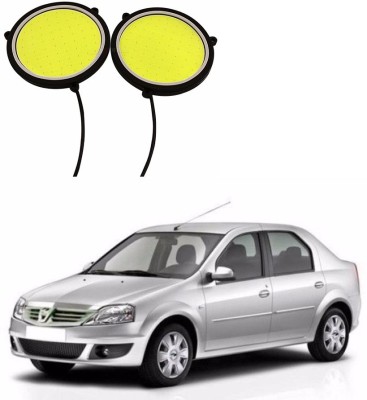 Auto Garh Round Drl Fog Lamp Backup Lamp Interior White Led For Mahindra Verito Car Fancy Lights White