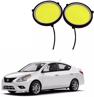 AUTOGARH Round DRL Fog Lamp, Backup Lamp, Interior White led For Nissan Versa Car Fancy Lights(White)