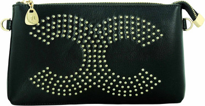 

FOR-U Casual Black Clutch