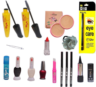 

ADS Super Makeup Combo (16 in 1)(Set of 16)