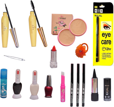 

ADS Best Makeup Combo (16 in 1)(Set of 16)