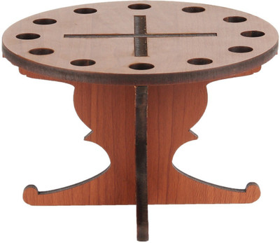 

Basement Bazaar 1 Compartments Wooden Stand(Brown)