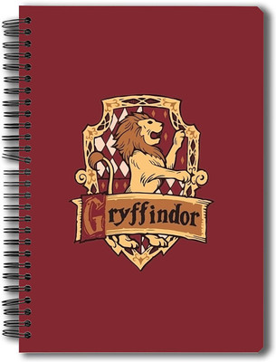 Mc Sid Razz Harry Potter A5 Notebook Ruled 150 Pages(Multicolor, Pack of 4)