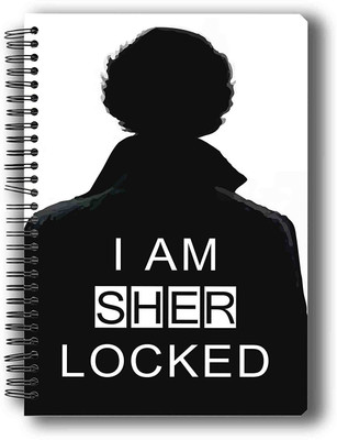 

MC SID RAZZ A5 Notebook(Sherlock, Multicolor)