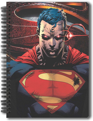 

MC SID RAZZ A5 Notebook(Superman, Multicolor, Pack of 4)