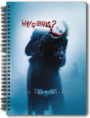 MC SID RAZZ A5 Notebook(Joker, Multicolor, Pack of 2)