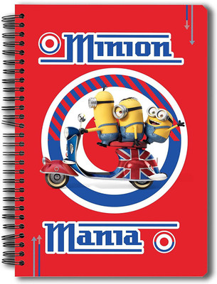 

MC SID RAZZ A5 Notebook(Minions, Multicolor, Pack of 2)
