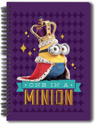 

MC SID RAZZ A5 Notebook(Minions, Multicolor, Pack of 2)