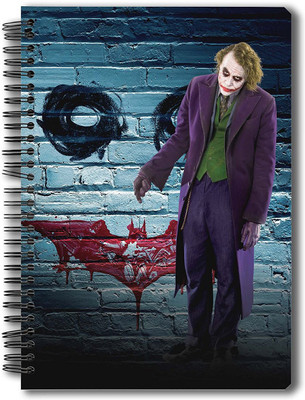 

MC SID RAZZ A5 Notebook(Joker, Multicolor, Pack of 2)