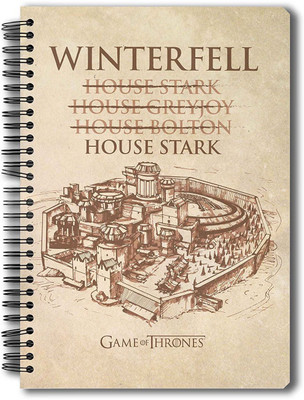 

MC SID RAZZ A5 Notebook(Game of Thrones, Multicolor, Pack of 4)