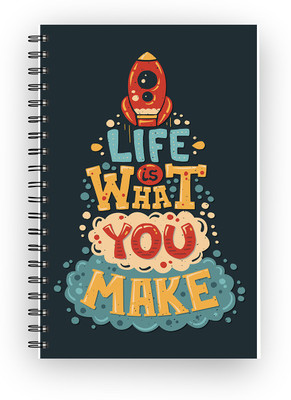 

Inkalabh A5 Notebook(Custom Printed, Handmade on Demand, Multicolor)