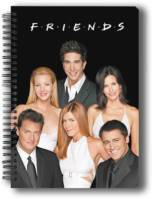 

MC SID RAZZ A5 Notebook(Friends-Tv Series, Multicolor, Pack of 2)