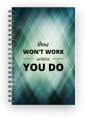 

Inkalabh A5 Notebook(Custom Printed, Handmade on Demand, Multicolor)