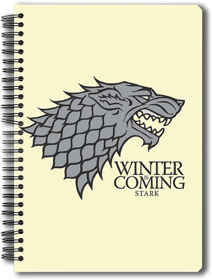 

MC SID RAZZ A5 Notebook(Game of Thrones, Multicolor, Pack of 4)
