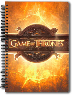 

MC SID RAZZ A5 Notebook(Game of Thrones, Multicolor, Pack of 2)
