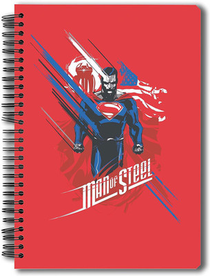 

MC SID RAZZ A5 Notebook(Superman, Multicolor, Pack of 2)