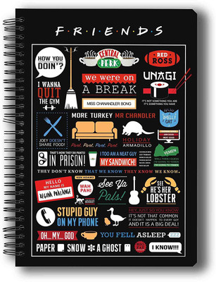 MCSIDRAZZ B5 Notebook(Notebook, Multicolor)