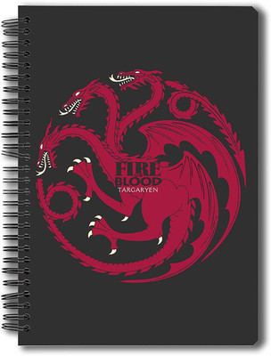 

MC SID RAZZ A5 Notebook(Game of Thrones, Multicolor, Pack of 2)