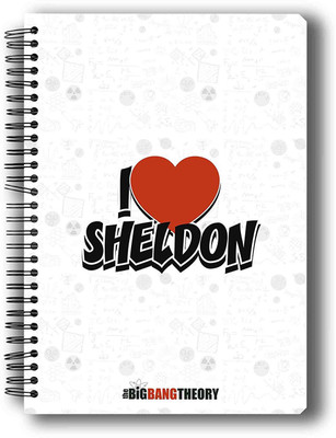 

MC SID RAZZ A5 Notebook(The Big Bang theory, Multicolor, Pack of 2)
