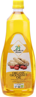 

24 Mantra Organic Groundnut Oil 1 L