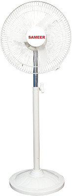 Sameer Farrata 3 Blade Pedestal Fan(White) available at flipkart for Rs.1399