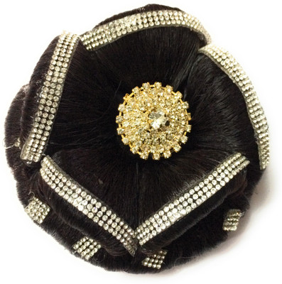 

Haveream Stylish studded juda Bun(Black)