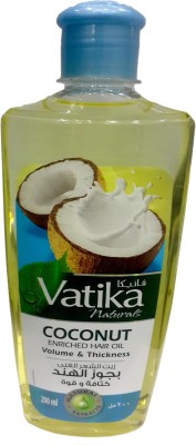 ifrazon vatika NATURAL COCONUT ENRICHED IMPORTED HAIR OIL ORIGINAL HAIR VOLUME & THICKNESS  Hair Oil(200 ml)