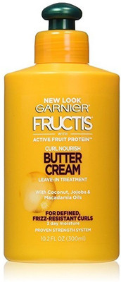 

Garnier Hair Care Fructis Triple Nutrition Curl Moisture Leave-in Conditioner, 10.2 Fluid Ounce(300 ml)