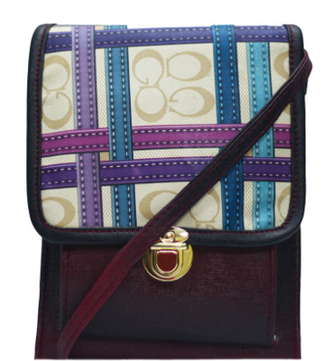 

VS Creation Sling Bag(Purple)