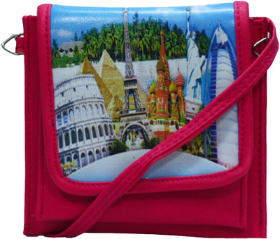 

VS Creation Sling Bag(Pink)