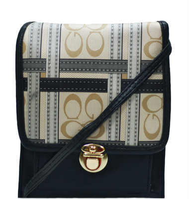 

VS Creation Sling Bag(Black)