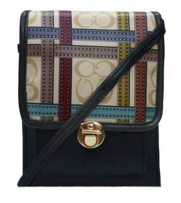 

VS Creation Sling Bag(Black)