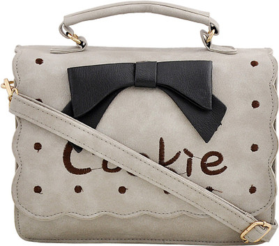 

Mark & Keith Hand-held Bag(Grey, Black), Black;grey
