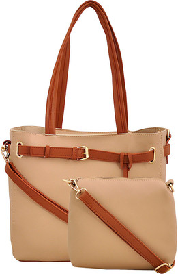 Mark & Keith Shoulder Bag(Beige)