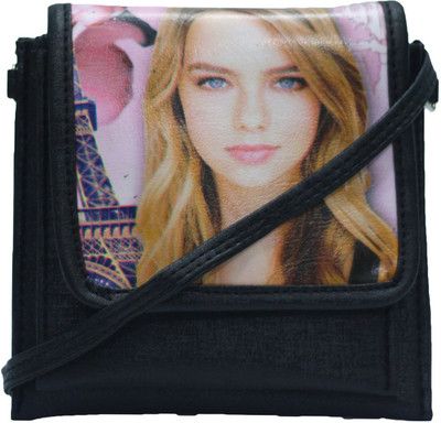 

VS Creation Sling Bag(Black)