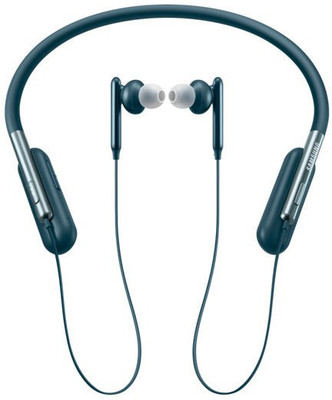 Samsung U Flex Bluetooth Headset with Mic(Blue, In the Ear)