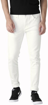 CALCIUM Slim Men White Jeans