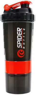 

Cp Bigbasket Spider Bottle 500 ml Shaker(Pack of 1, Red)