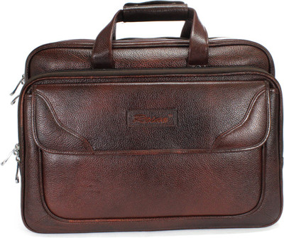 

REINE 14 inch Laptop Messenger Bag(Brown)