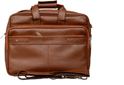 

Adrian 15 inch Laptop Messenger Bag(Brown)