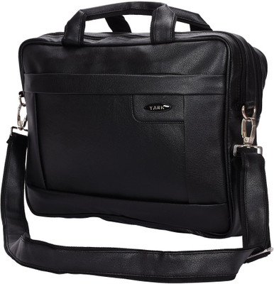 

Yark 15.6 inch Laptop Messenger Bag(Black)