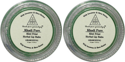 

Khadi Pure Herbal Kiwi Lip Balm Fruity(Pack of: 2, 20 g)