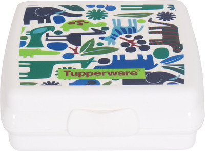 

Tupperware Sandwich keeper (400 ML) 1 Containers Lunch Box(400 ml), Multicolor