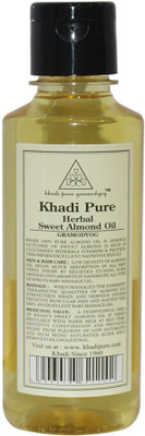 

Khadi Pure Herbal Sweet Almond Oil(210 ml)