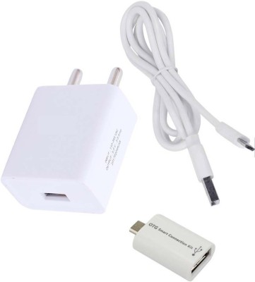 TROST Wall Charger Accessory Combo for Oppo F1(White)