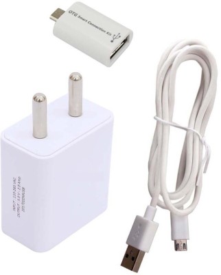 TROST Wall Charger Accessory Combo for Xiaomi Redmi Note 4(White)