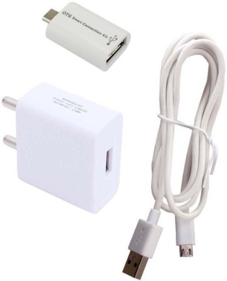 TROST Wall Charger Accessory Combo for Xiaomi Redmi Note 3(White)