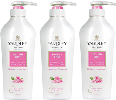 

Yardley London English Rose Body Lotion 400ml(400 ml)